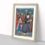 Admiring The Flowers by Utagawa Kunisada - Single Picture Frame Painting-55547679-55547680