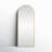 Nadia Arched Metal Modern Floor Mirror