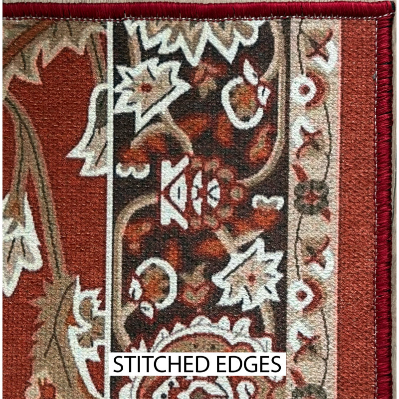 Custom Size Anatolian Mahal Red Rug, Runner 2'2" x 17'