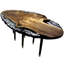 Calabria Walnut Wood Dining Table-620781495