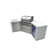 Four Burner 45 Degree Island In All 304 S/S With White Waterfall Granite Cabinets, Infrared Rear And Side Burners. The Grill Includes A Rotis Kit, Full Lighting System Inside The Grill, Color Changing On-Off LED Lights On The Knobs And A Granite Chopping 