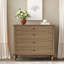 Commode 4 tiroirs Classic Classic avec base en bois massif et ensemble de sécurité-129159049