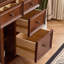 Buffet en noyer massif et bois manufacturé-2008254177