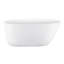 Baignoire de trempage autoportante L 62,99 po x l 29,25 po
