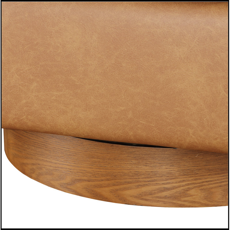 Fauteuil pivotant demi-tonneau Maisy