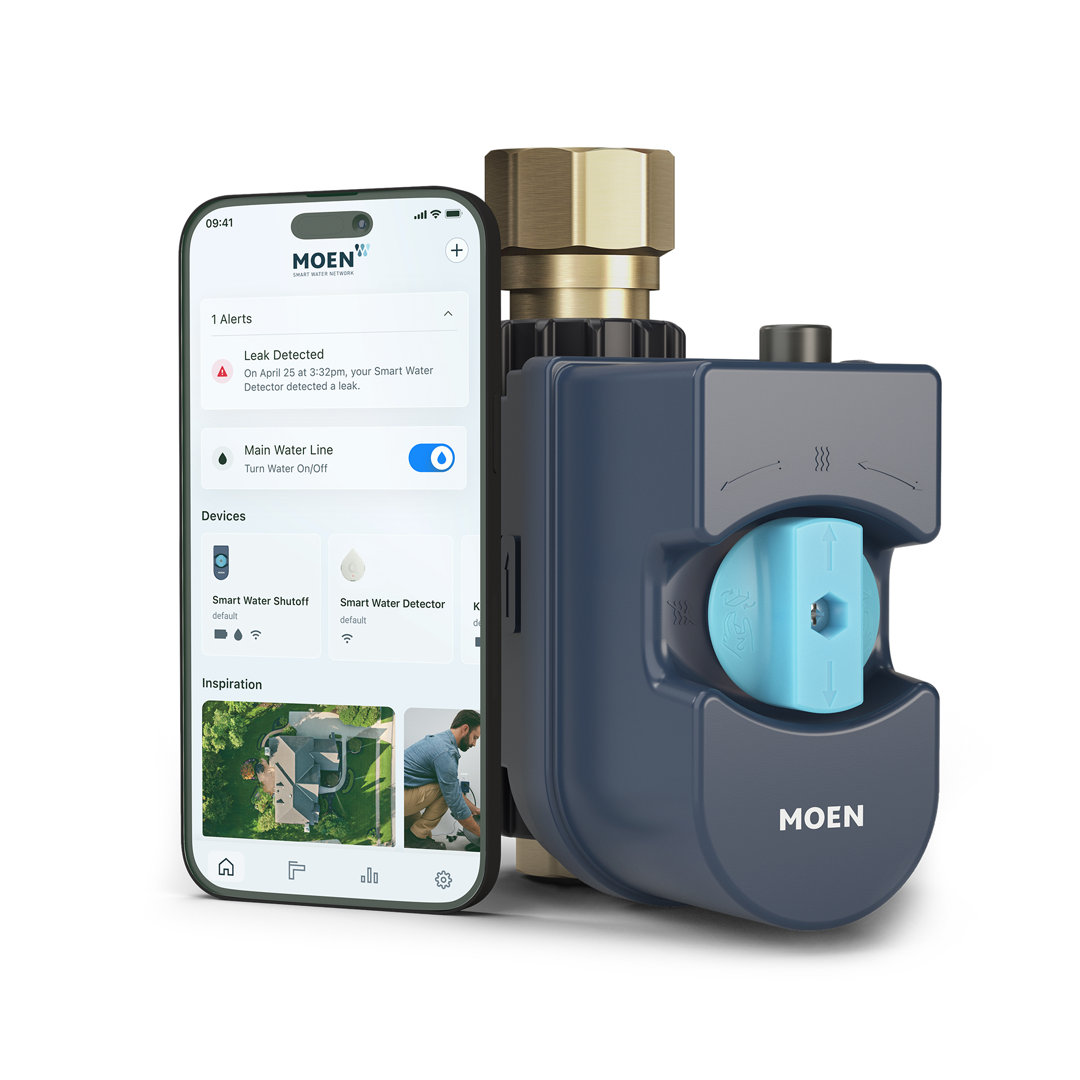 Moen Flo Smart Water Monitor and Shutoff Moen 