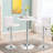 Charterville Round Metal Base Dining Table