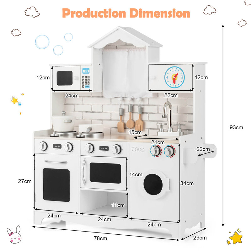 Finulf Pretend Kitchen Appliance Set
