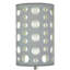 LAMPE DE TABLE 30 "H 30" GRIS / BLANC