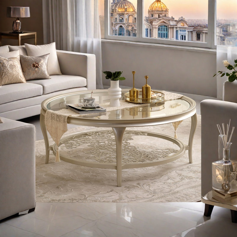 Table basse American Minimalist Style