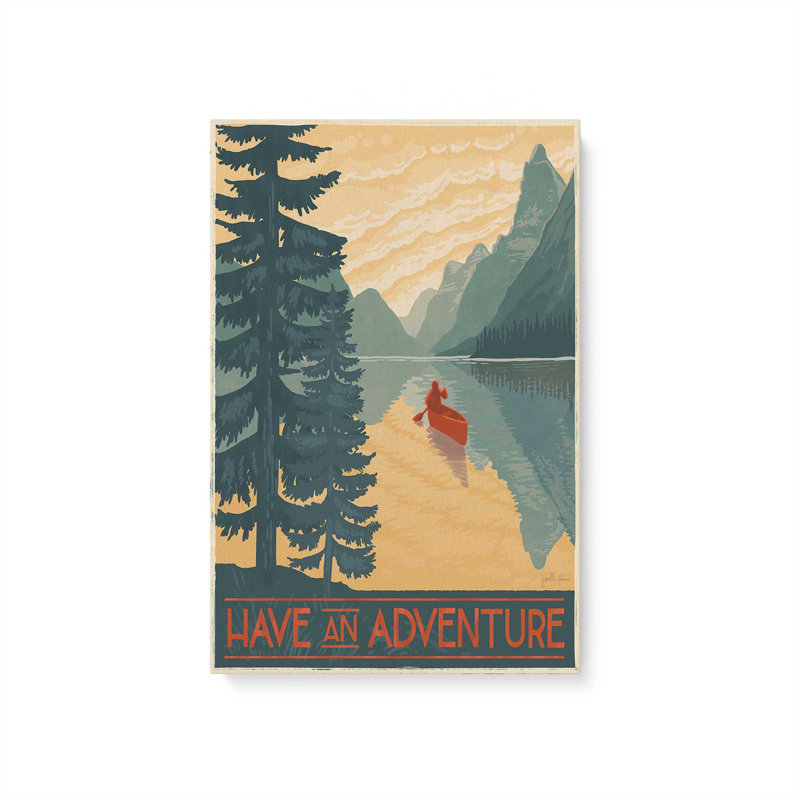 Impression sur toile Golden Hour Expedition, Toile tendue, H 48 po x l 32 po x P 1,25 po
