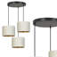 Eamie 3 - Light Black Cluster Pendant-1193632880
