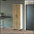 Fagan 2-Door 5-Shelf Kitchen Pantry With Spacious Storage And Modern Macadamia Finish, Ideal For Organized Kitchens-1515954165