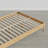 Mid-Century Modern Solid Wood Boucle Upholstered Headboard Bed Frame With USB & Type-C Port-123609752-123609754