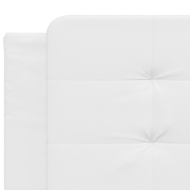 vidaXL Headboard Cushion White, White, King