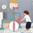 Gymax Toddler Basketball Hoop with Basketball(s) Included