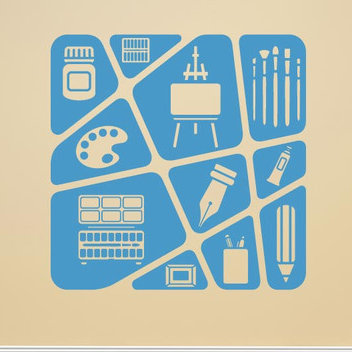Abstract Wall Decal