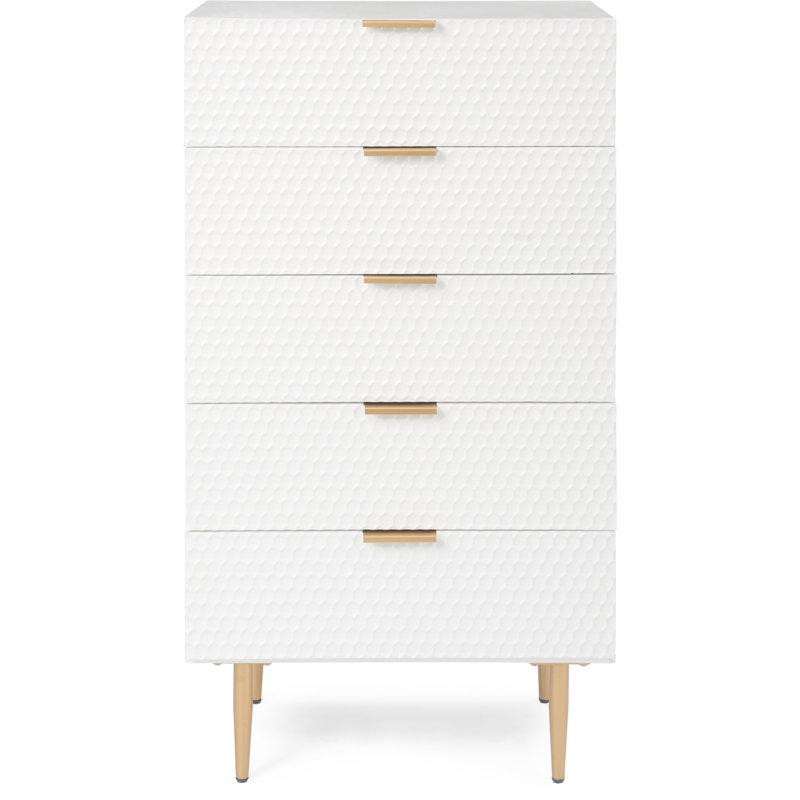 Adore 23.6'' W 5 - Drawer Dresser