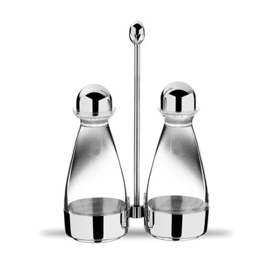 Huilier et vinaigrier; Palace H: 8 5/8 po C: 7 1/2 oz x 2