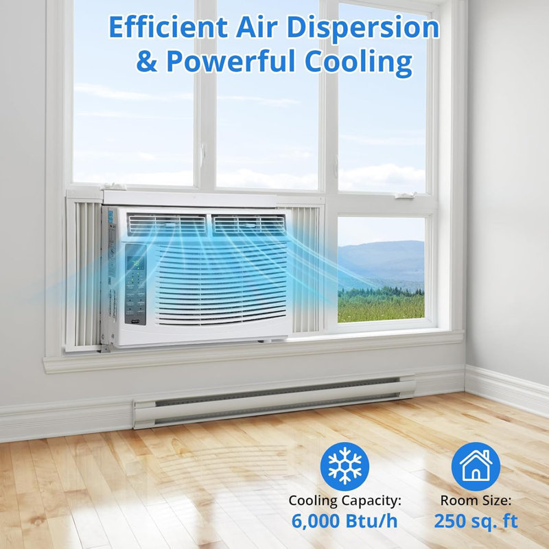 2 Pack 6000 BTU Window Air Conditioner