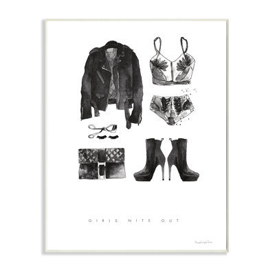 «Girls Nite Out Slang Citation», mode féminine