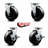4-Piece Phenolic Caster Set