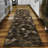 Avahlynn Patchwork Machine Woven Chenille Area Rug in Brown-297831747