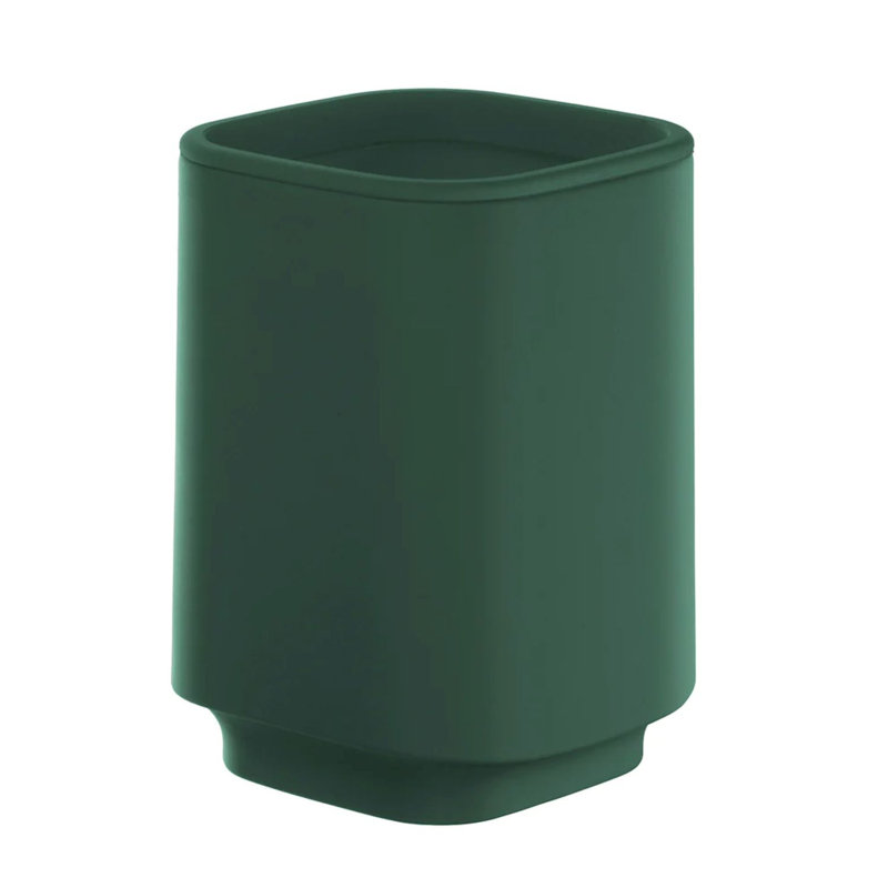 Tumbler/toothbrush holder, green