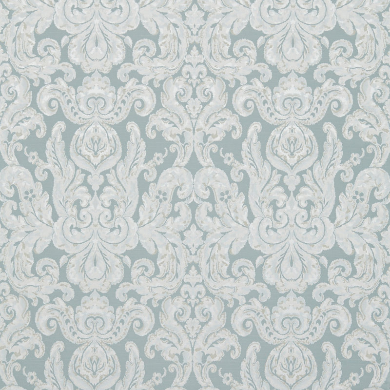Brocatello Nuovo Fabric, Pale Blue