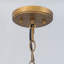 Rustic 4-Light Double-Tier Drum Chandelier