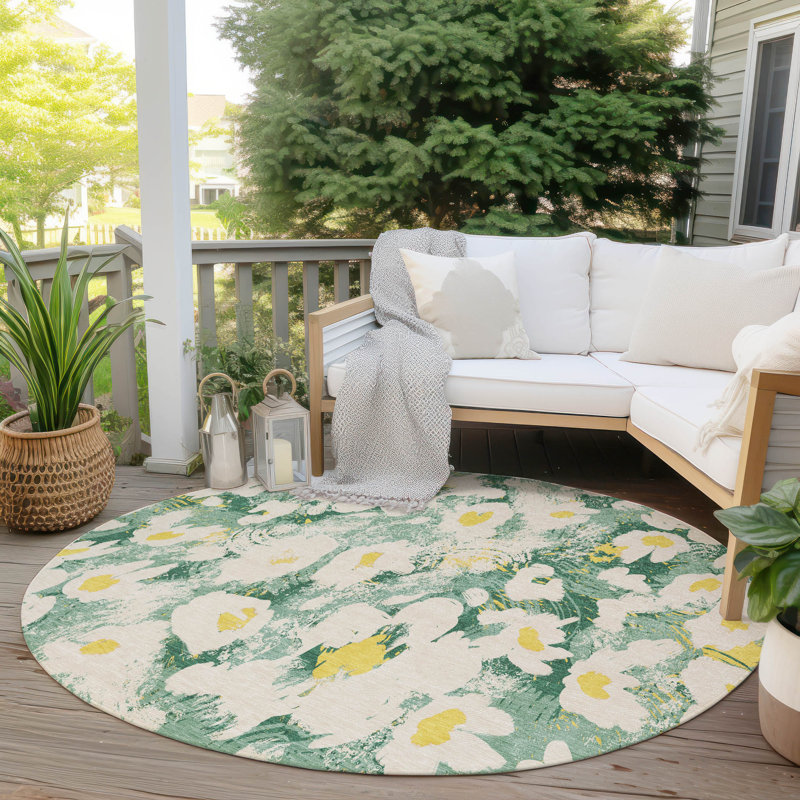 Tapis intérieur / extérieur Altair, Rond 8 pi