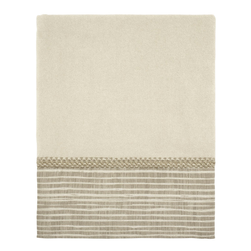 Dondrick 100% Cotton Waffle Bath Towel, Beige