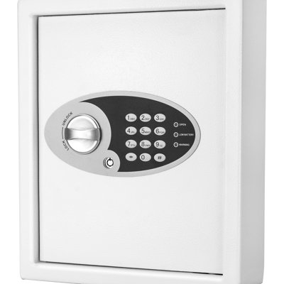 48 Wall Safe With Digital Keypad Key Cabinet - Strong Steel, For Security 48 Keys Option