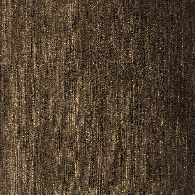 Tapis brun lavable à la machine Wrett Mid-Century Modern 196, Carré 8 pi