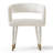 7-Piece Modern Dining Set with 79" Oval Table and Upholstered Chairs-369444553
