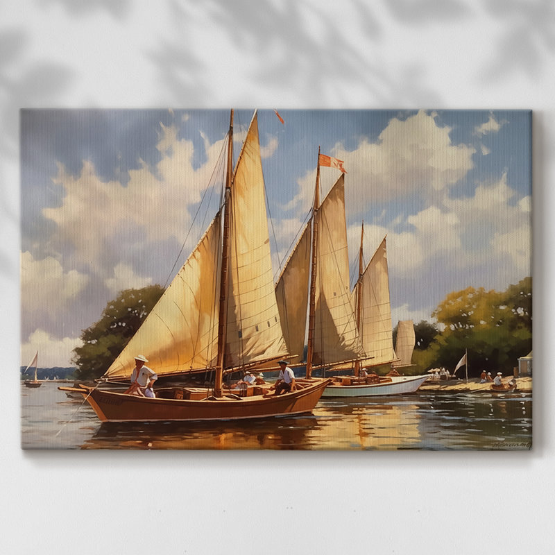 Série Nautical-CCxxix - Cavas enveloppés de galerie, 24 x 36