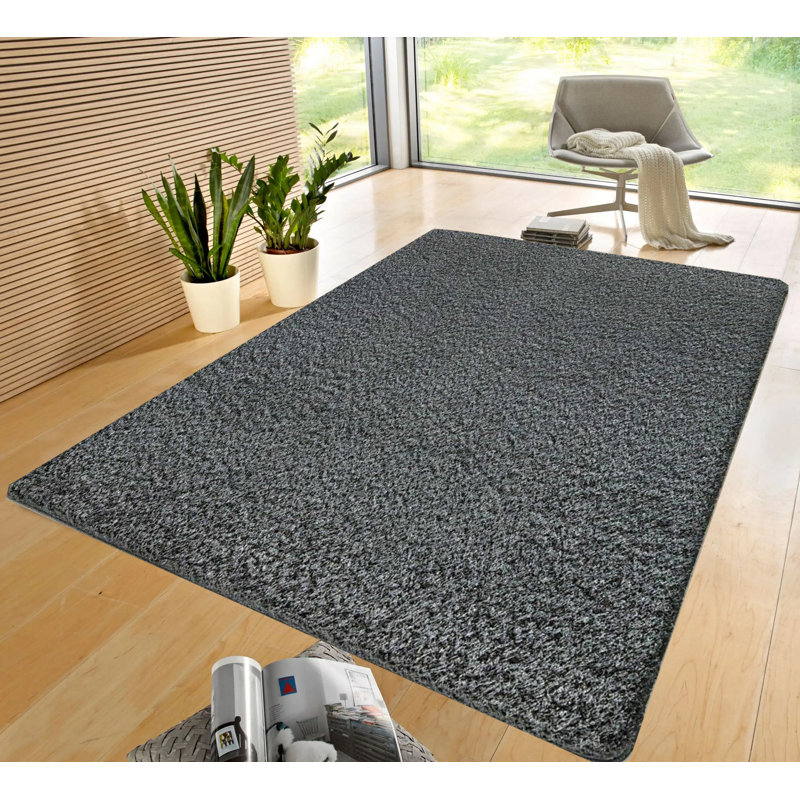 Chalifoux Solid Colour Flatweave Indoor / Outdoor Area Rug, Rectangle 120 x 170 cm