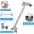 10" Square Rainfall Shower Head - Stainless Steel, & Stylish Steel Showerhead Enhanced Water-125518218