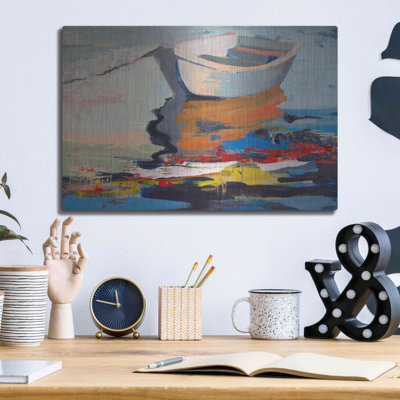 Breakwater Bay 'Boathouse Rebel' by Beth Forst, Metal Wall Art