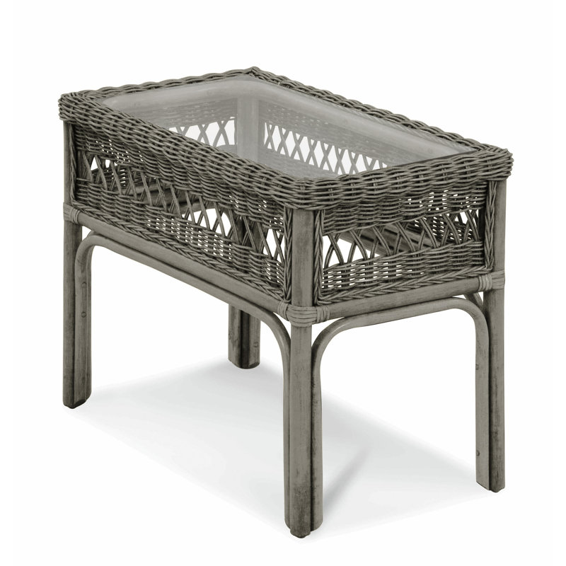 Nassau End Table, Graystone, 22.5" H x 17" W x 30" D