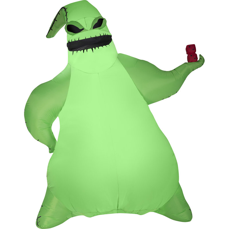 Weather Resistant Staked Halloween Ghosts Inflatable Outdoor Decoration