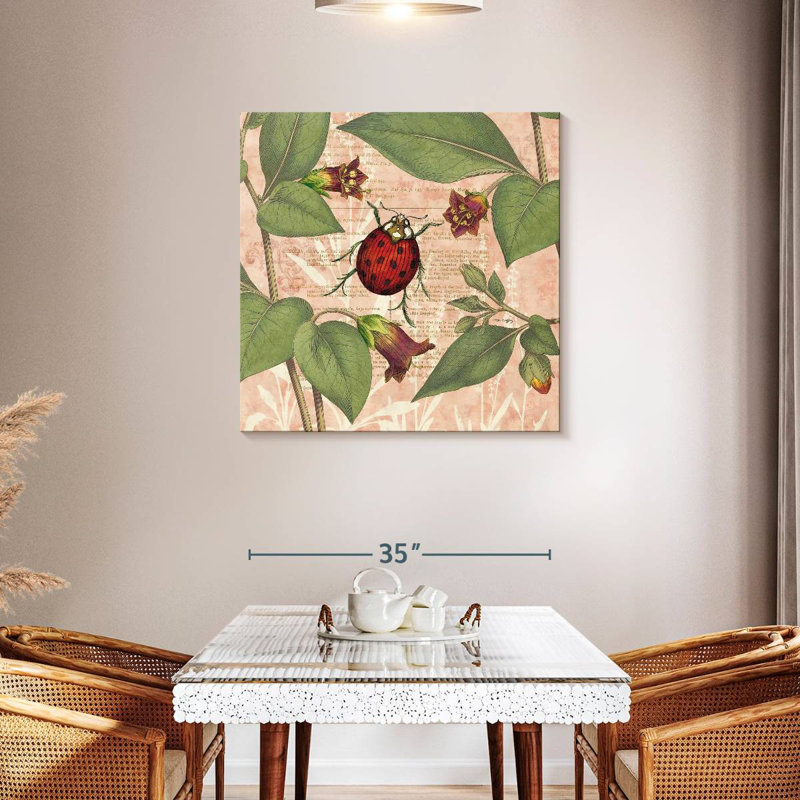 Crowle Botanical Nature Bug, 36" H x 36" W