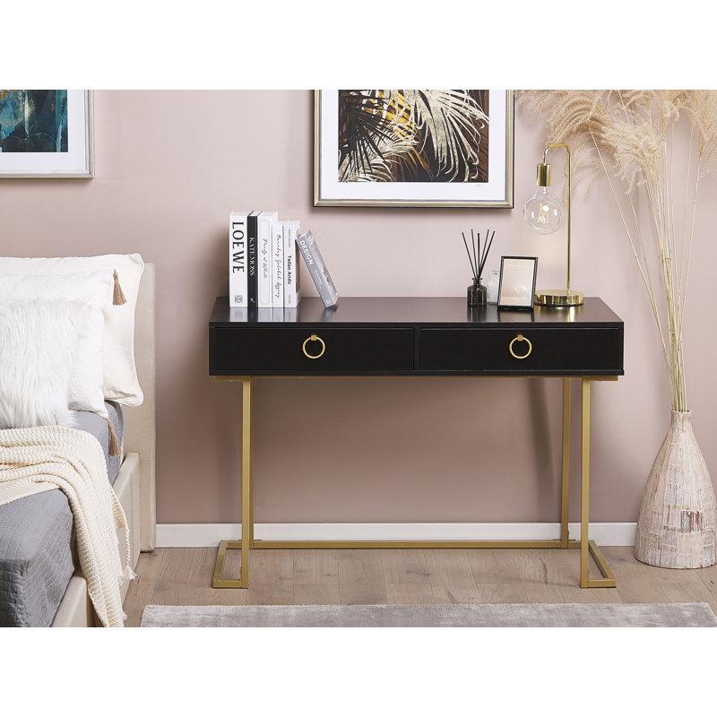 Karlie 115cm Console Table, Black