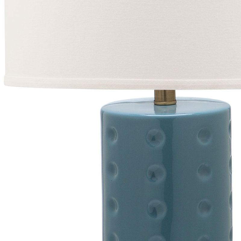 Ensemble de lampes de table 26 po Gunna, bleu