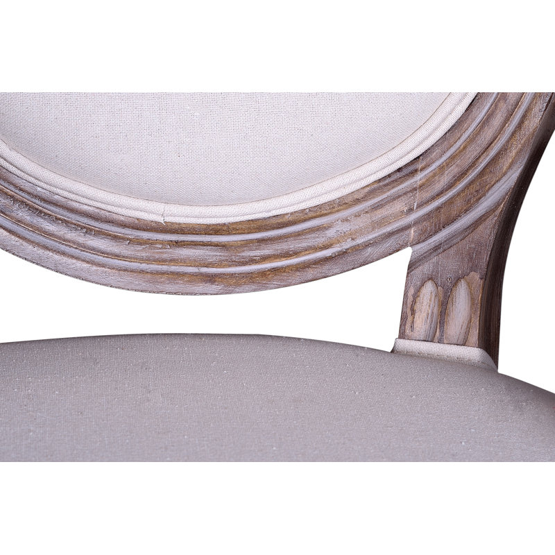 Fava 49cm H Cotton Upholstered Side Chair