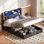 Solid Wood Lift Up Storage Bed Frame