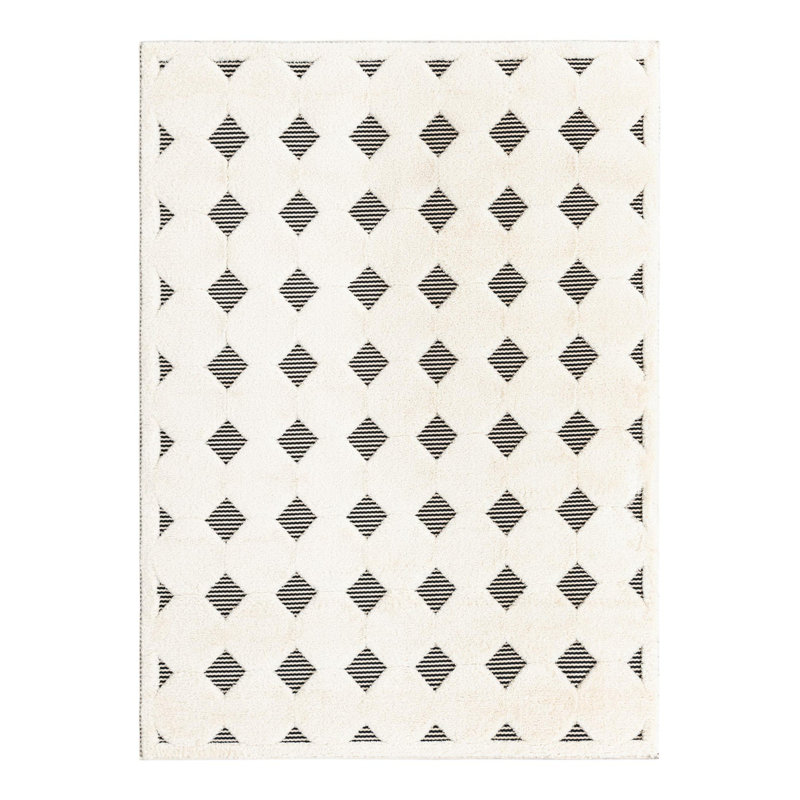 Corrigan Studio® Diamonds Raheesa Rug, Rectangle 5'1" x 7'1"