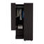 Armoire, chambre à coucher, noir