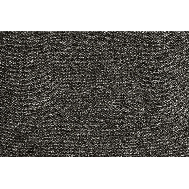 1 pièce OTTOMAN SEULEMENT en tissu chenille gris OTTOMAN