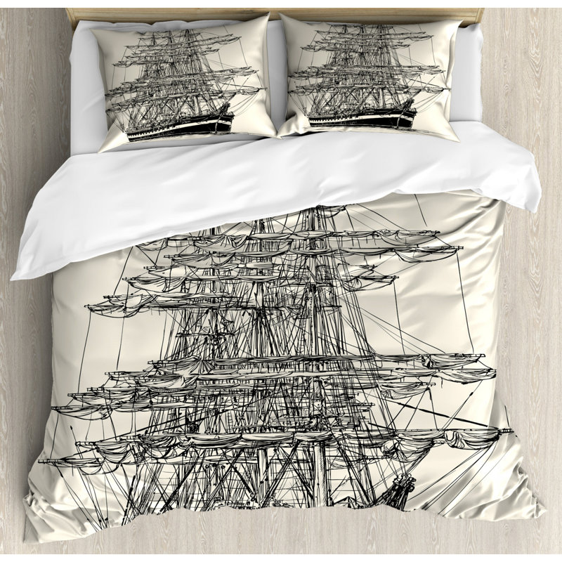 Keyon 260 TC Duvet Cover Set, Kingsize - 2 Standard Pillowcases